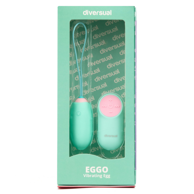 Huevo vibrador Eggo Remoto Aqua - Imagen 3