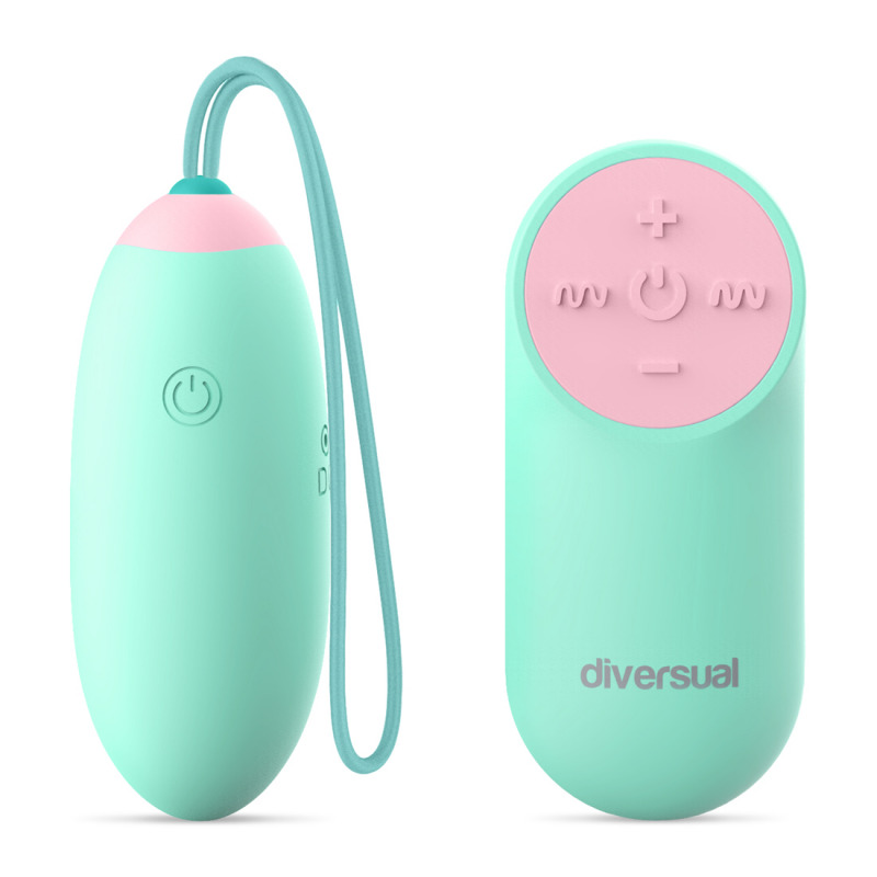 Huevo vibrador Eggo Remoto Aqua