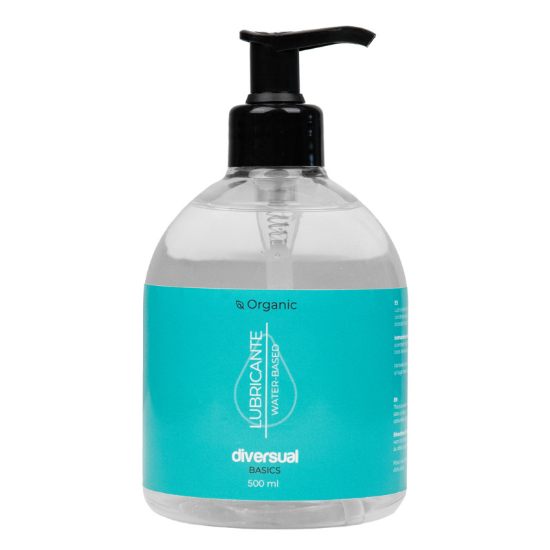 Lubricante Orgánico Base Agua 500 ml
